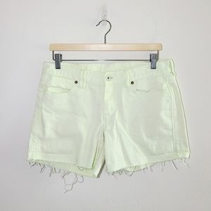 Madewell Pastel Cutoff Shorts